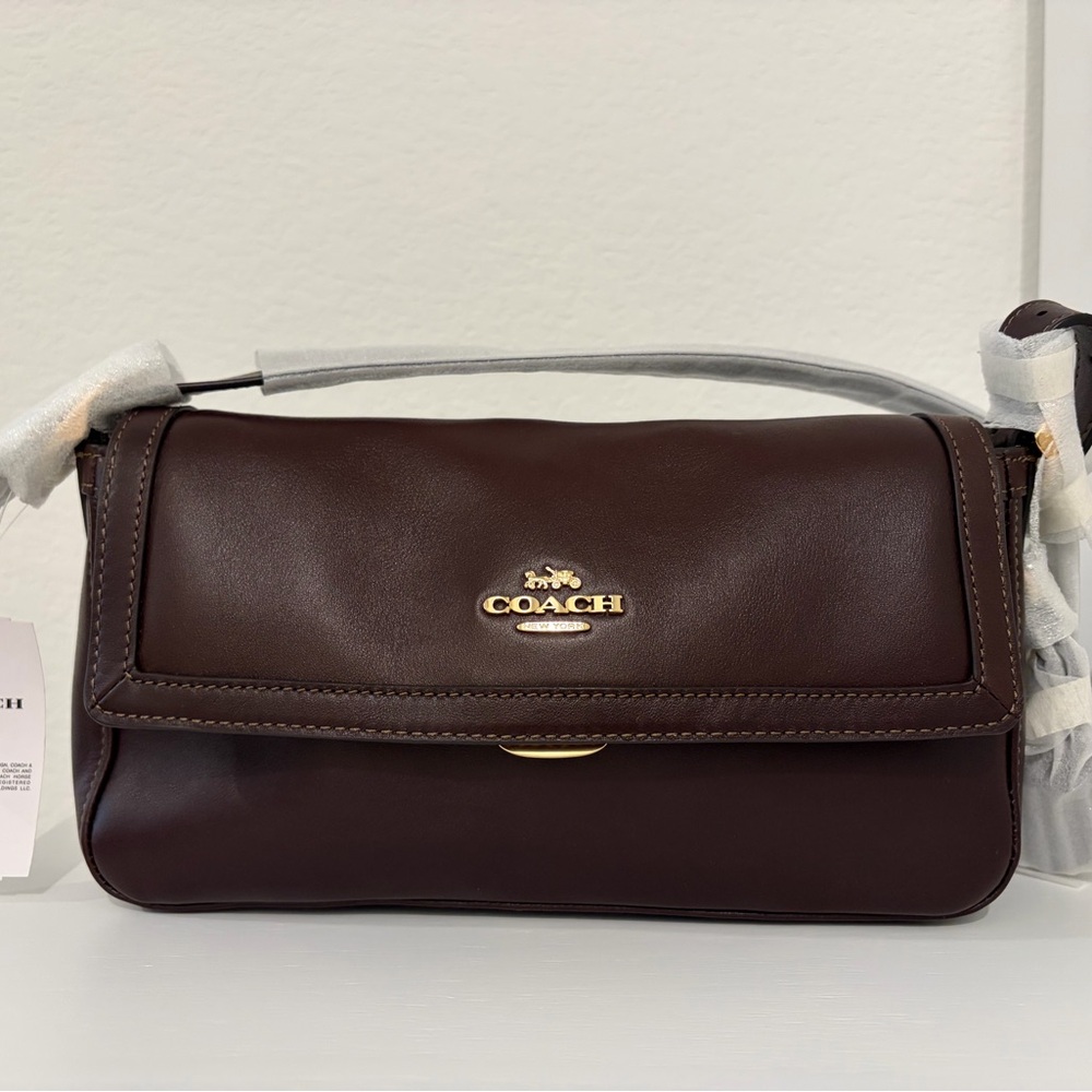 SOLD NWT Coach Etta Small Flap Shoulder Bag